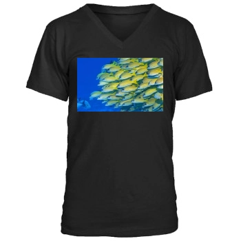 Underwater World Men's V-Neck T-Shirt