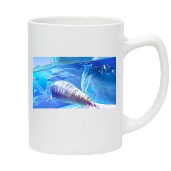 Underwater World 14oz White Statesman Mug