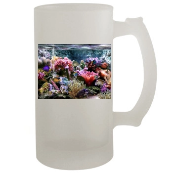 Underwater World 16oz Frosted Beer Stein