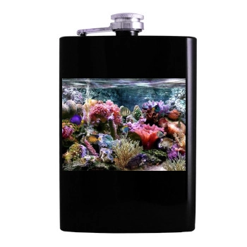 Underwater World Hip Flask