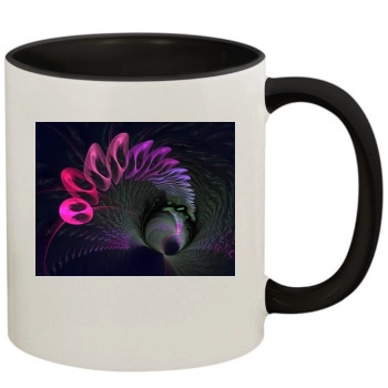 Underwater World 11oz Colored Inner & Handle Mug