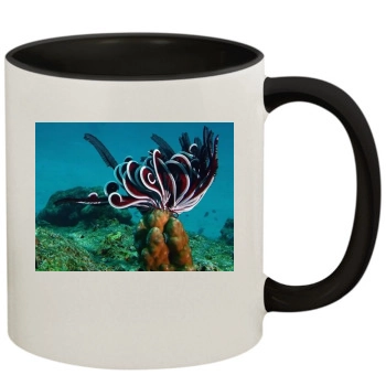 Underwater World 11oz Colored Inner & Handle Mug