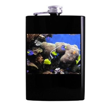 Underwater World Hip Flask