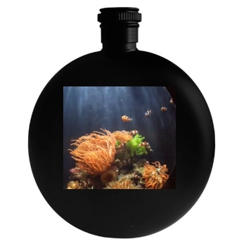 Underwater World Round Flask