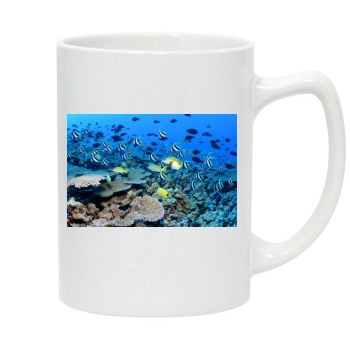 Underwater World 14oz White Statesman Mug