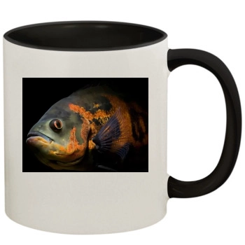 Underwater World 11oz Colored Inner & Handle Mug