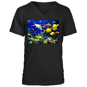 Underwater World Men's V-Neck T-Shirt