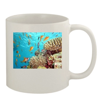 Underwater World 11oz White Mug