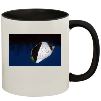 Underwater World 11oz Colored Inner & Handle Mug