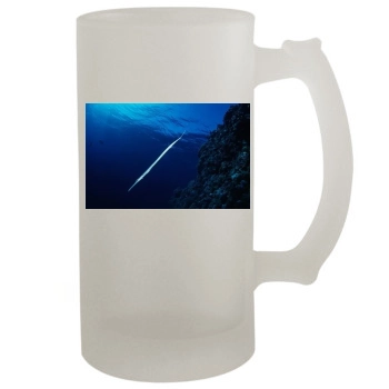 Underwater World 16oz Frosted Beer Stein