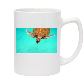 Underwater World 14oz White Statesman Mug