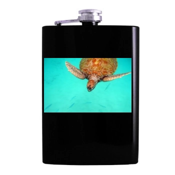 Underwater World Hip Flask