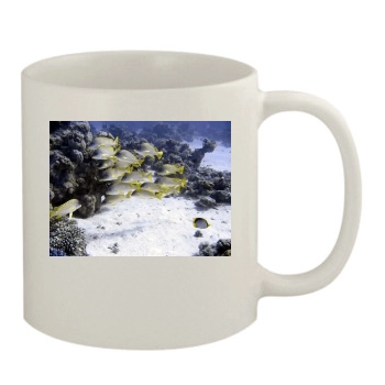 Underwater World 11oz White Mug