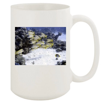 Underwater World 15oz White Mug