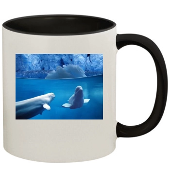 Underwater World 11oz Colored Inner & Handle Mug