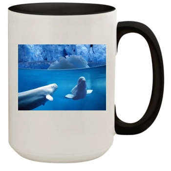 Underwater World 15oz Colored Inner & Handle Mug