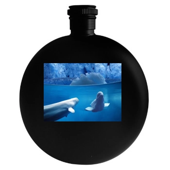 Underwater World Round Flask