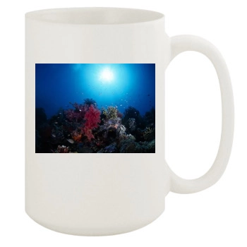 Underwater World 15oz White Mug