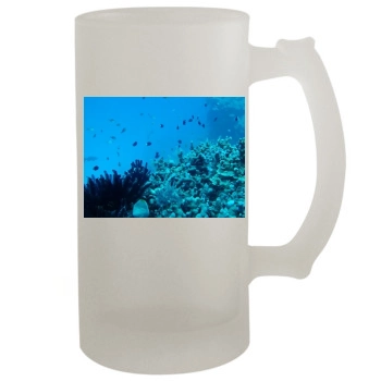 Underwater World 16oz Frosted Beer Stein