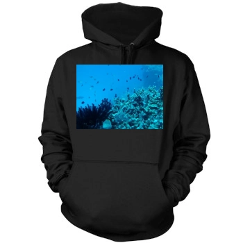 Underwater World Mens Pullover Hoodie Sweatshirt