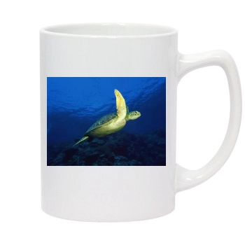 Underwater World 14oz White Statesman Mug