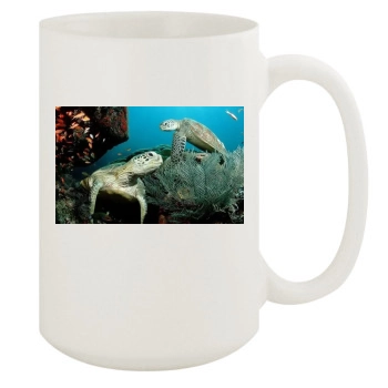 Underwater World 15oz White Mug