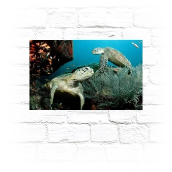 Underwater World Metal Wall Art