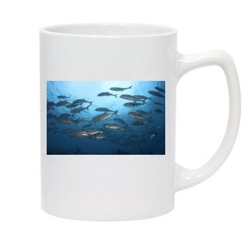 Underwater World 14oz White Statesman Mug