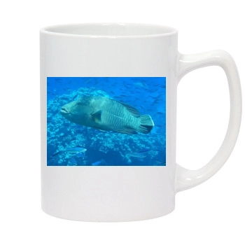 Underwater World 14oz White Statesman Mug