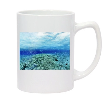 Underwater World 14oz White Statesman Mug