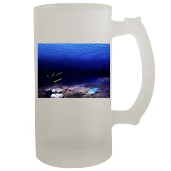 Underwater World 16oz Frosted Beer Stein