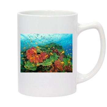 Underwater World 14oz White Statesman Mug