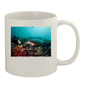 Underwater World 11oz White Mug