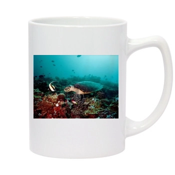 Underwater World 14oz White Statesman Mug