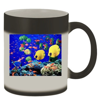 Underwater World Color Changing Mug