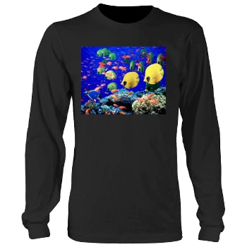 Underwater World Men's Heavy Long Sleeve TShirt