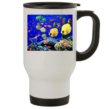 Underwater World Stainless Steel Travel Mug