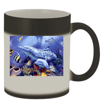 Underwater World Color Changing Mug