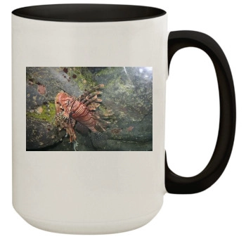 Underwater World 15oz Colored Inner & Handle Mug