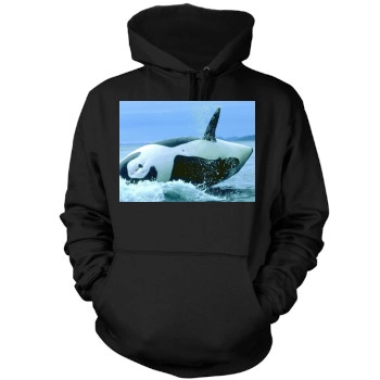 Underwater World Mens Pullover Hoodie Sweatshirt