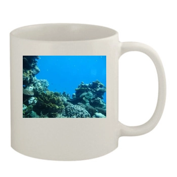 Underwater World 11oz White Mug