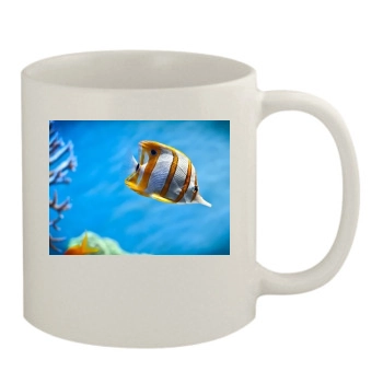 Underwater World 11oz White Mug