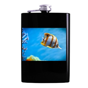 Underwater World Hip Flask