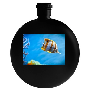 Underwater World Round Flask