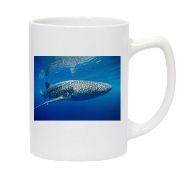 Underwater World 14oz White Statesman Mug