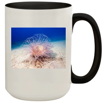 Underwater World 15oz Colored Inner & Handle Mug