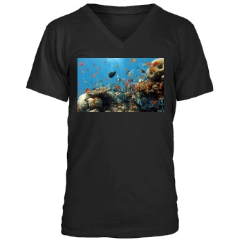 Underwater World Men's V-Neck T-Shirt