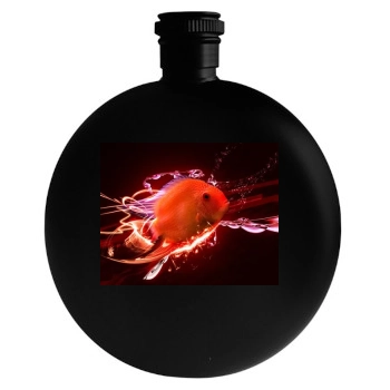 Underwater World Round Flask