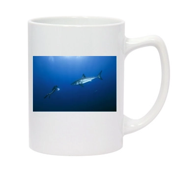 Underwater World 14oz White Statesman Mug