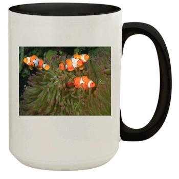 Underwater World 15oz Colored Inner & Handle Mug